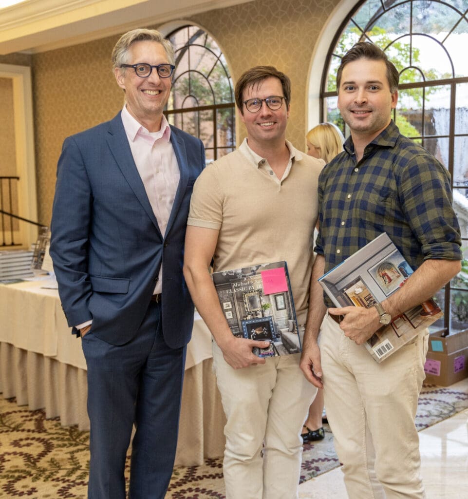 Bill Stegeman, Daniel Heath, Josh Pickering at Rosewood Mansion on Turtle Creek