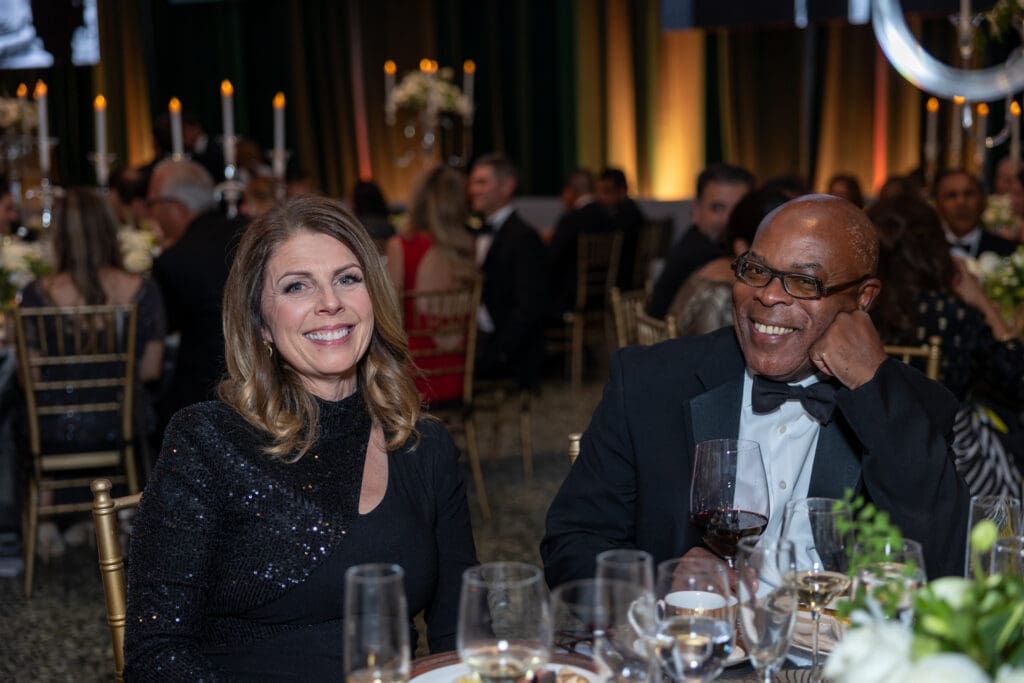 Claire & Eric Anyah at the Museum of Fine Arts, Houston Centennial Grand Gala Ball (Photo by Jenny Antill)