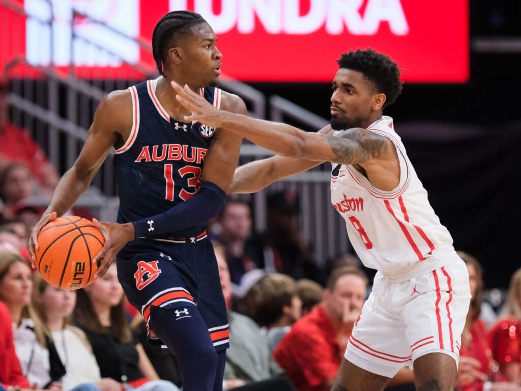 University of Houston guard Mylik Wilson always brought a lot of defensive intensity. (Photo by F. Carter Smith)
