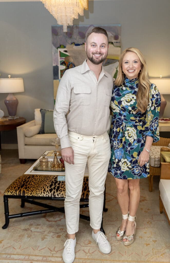 Grayson Knight, Christina Garcia Laysaught at Jan Showers (Photo by Jordan Geibel)