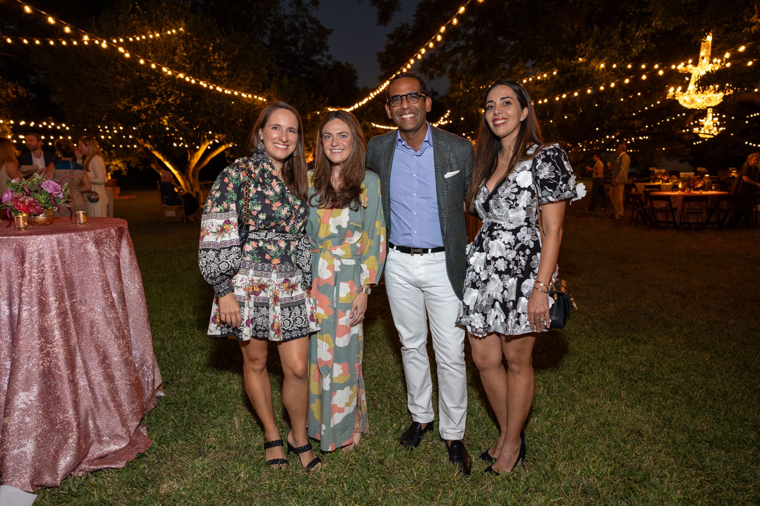 Jennifer Strauss; Cara Moran; Arj Kuperan; Sanaz Harirchian. Photo by Jenny Antill