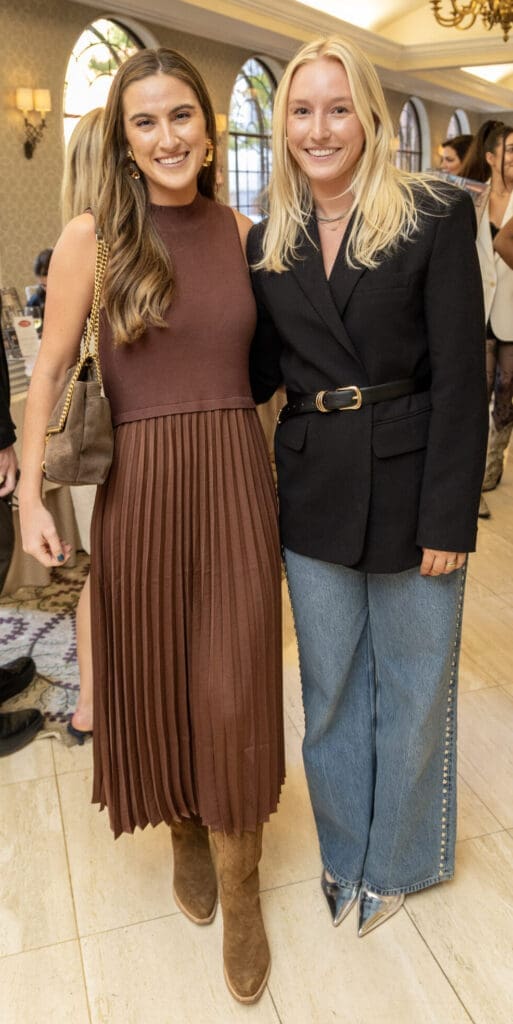 Katherine Watts, Taylor Townsend at Rosewood Mansion on Turtle Creek