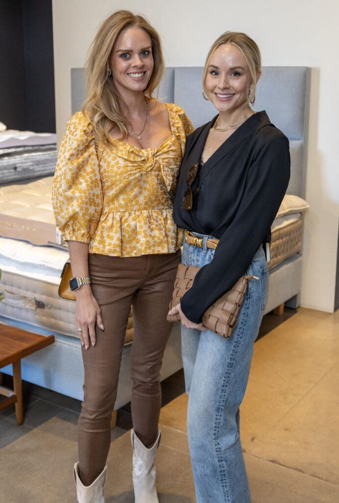 Lauren Cornelius, Tina Carson at The Luxury Bed Collection