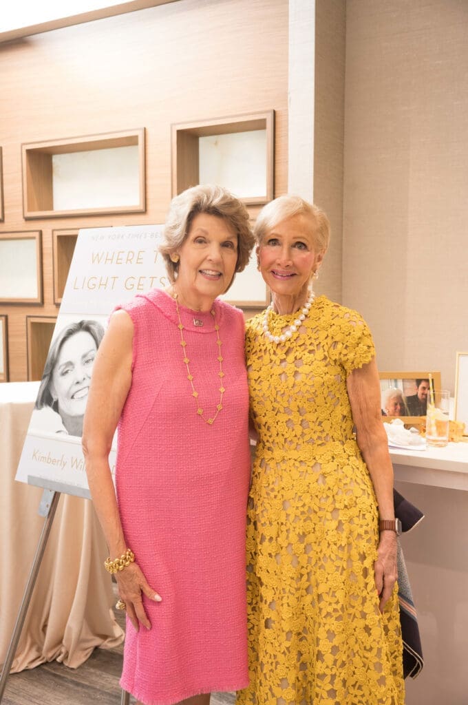 Lilly Andress, Diane Gendel at the Barbara Bush Houston Literacy Foundation’s  Power of Literacy Luncheon (Photo by Daniel Ortiz)