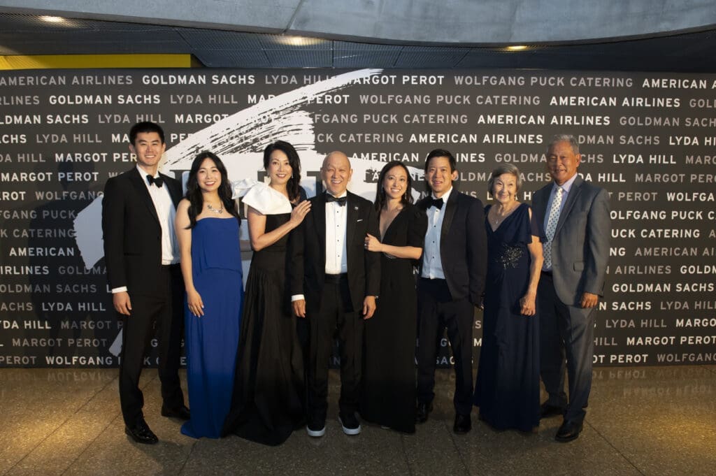 Matt Xiong, Lindsey Xiong, Pam Okada, Mark Okada, Lauren Eng, Matt Eng, Nannette Okada, Paul Okada (Photo by Tamytha Cameron)