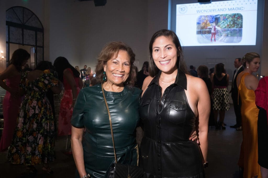 Monica McNeill, Robyn McNeill at the Dress for Success Houston gala