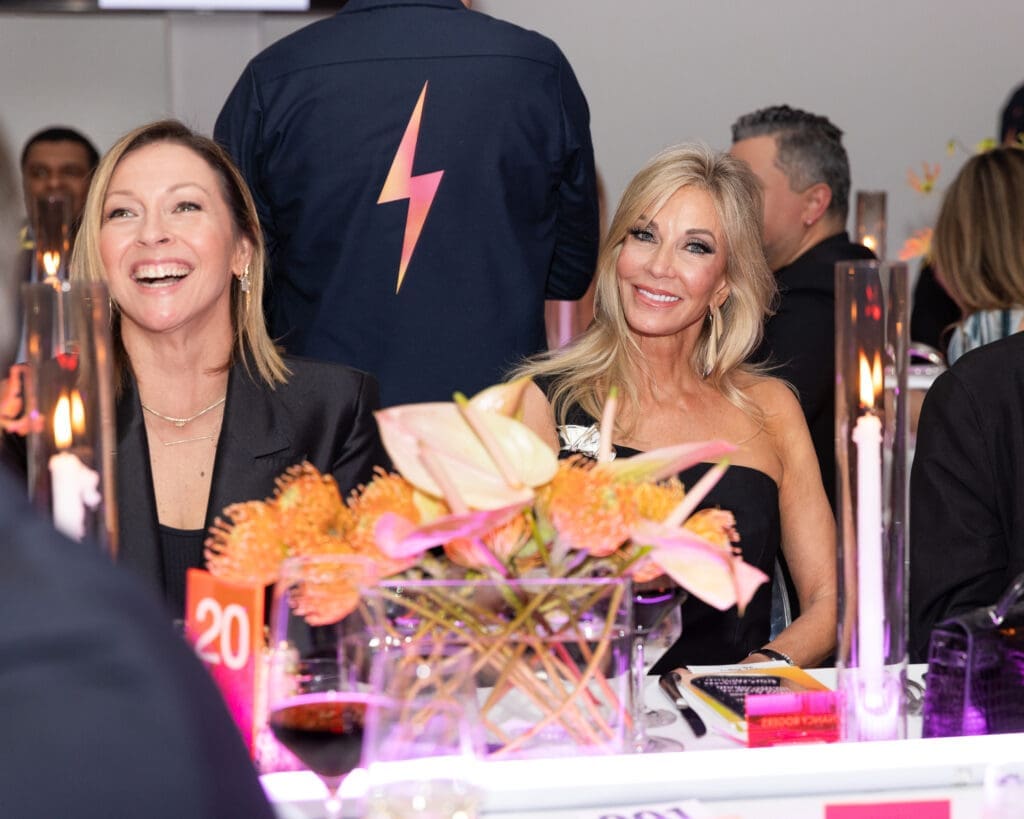 Jeny Bania, Nancy Rogers at the Dallas Contemporary Gala (Photo by Kaitlin Saragusa)