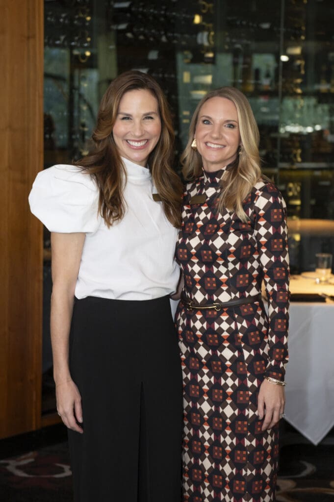 2025 Ball Co-Chairs Nina Sachse and Dr. Courtney Derderian (Photo by Tamytha Cameron)