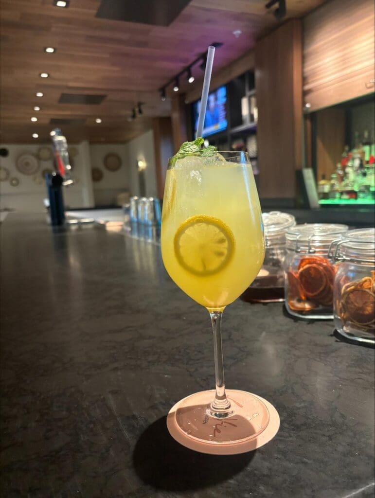 Le Méridien Fort Worth Downtown’s rooftop bar, Annex, offers unencumbered views of downtown and several creative zero-proof libations. (Courtesy of Annex)