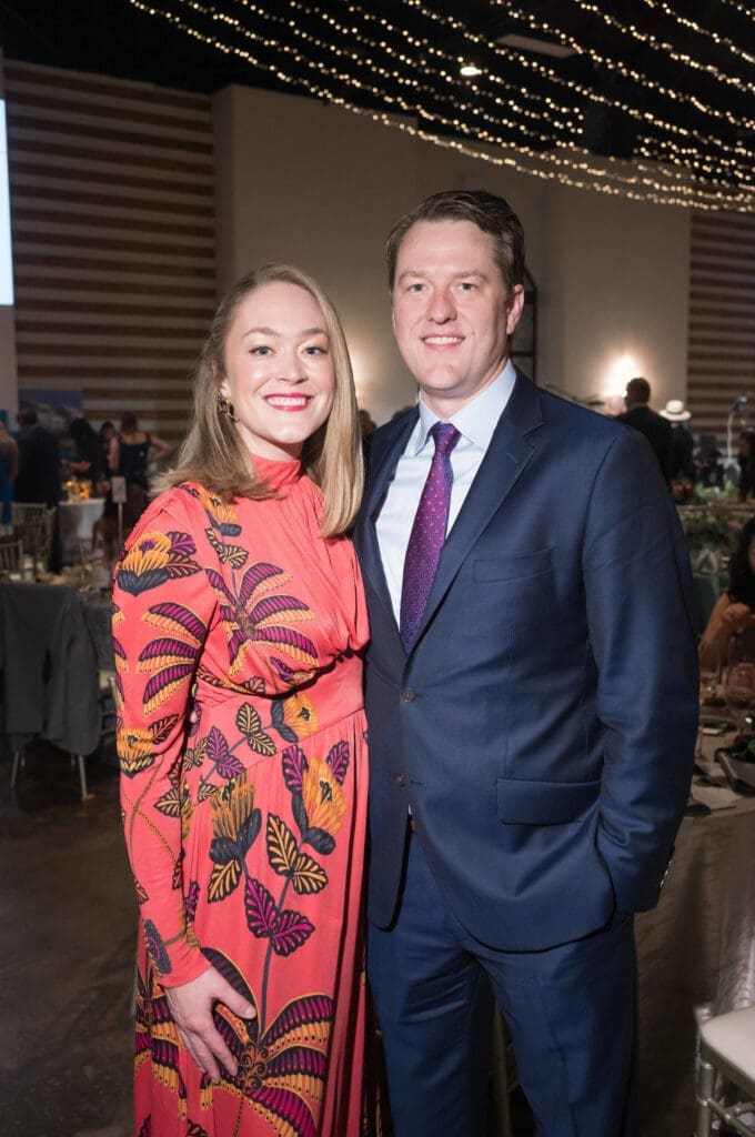 Paige & Kris Branam at the Dress for Success Houston gala