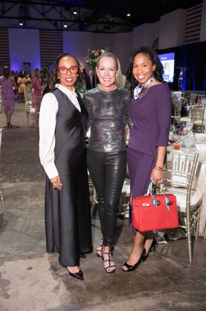 Phyllis Wiliams, Rosemary Schatzman, Roslyn Bazzelle Mitchell at March of Dimes Signature Chefs.  (Photo by Daniel Ortiz)