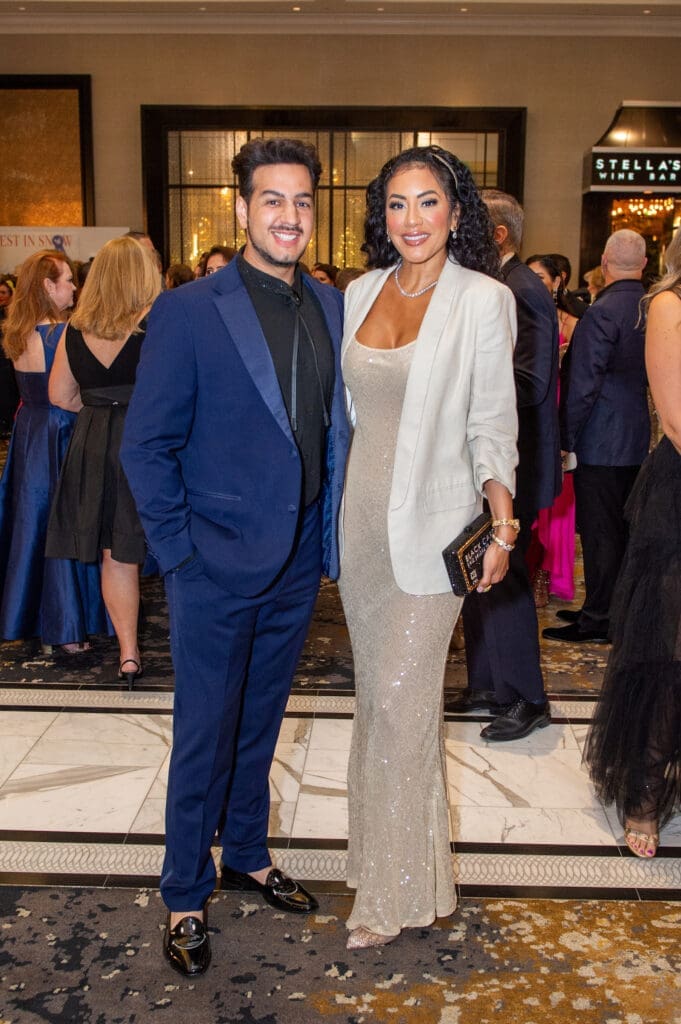 Roi Alan, Iraida Brown at Citizens for Animal Protection 'Celebrity Paws Gala' (Photo by Jacob Power)