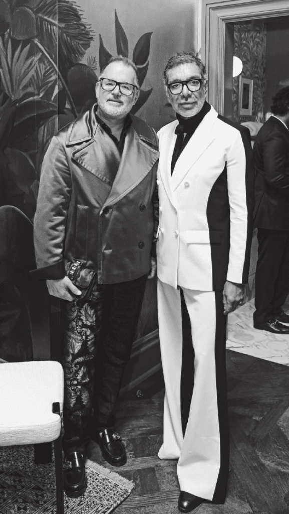 Todd Fiscus & Ceron at Kips Bay Decorator Show House Dallas President's Dinner (Photo by Tamytha Cameron)