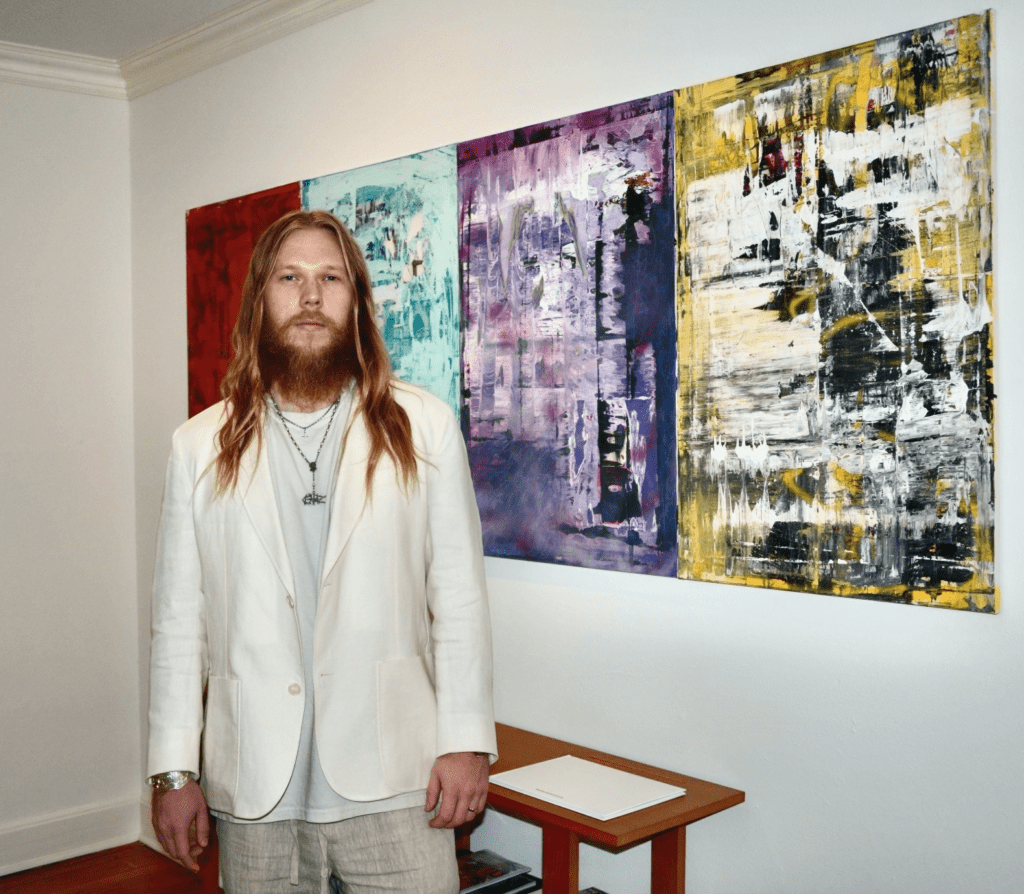 New York-based, Houston-raised artist Preston Douglas Boyer's “COUTUME” is on view through December 21, at Ruby Projects. (Photo courtesy of Preston Douglas Boyer)