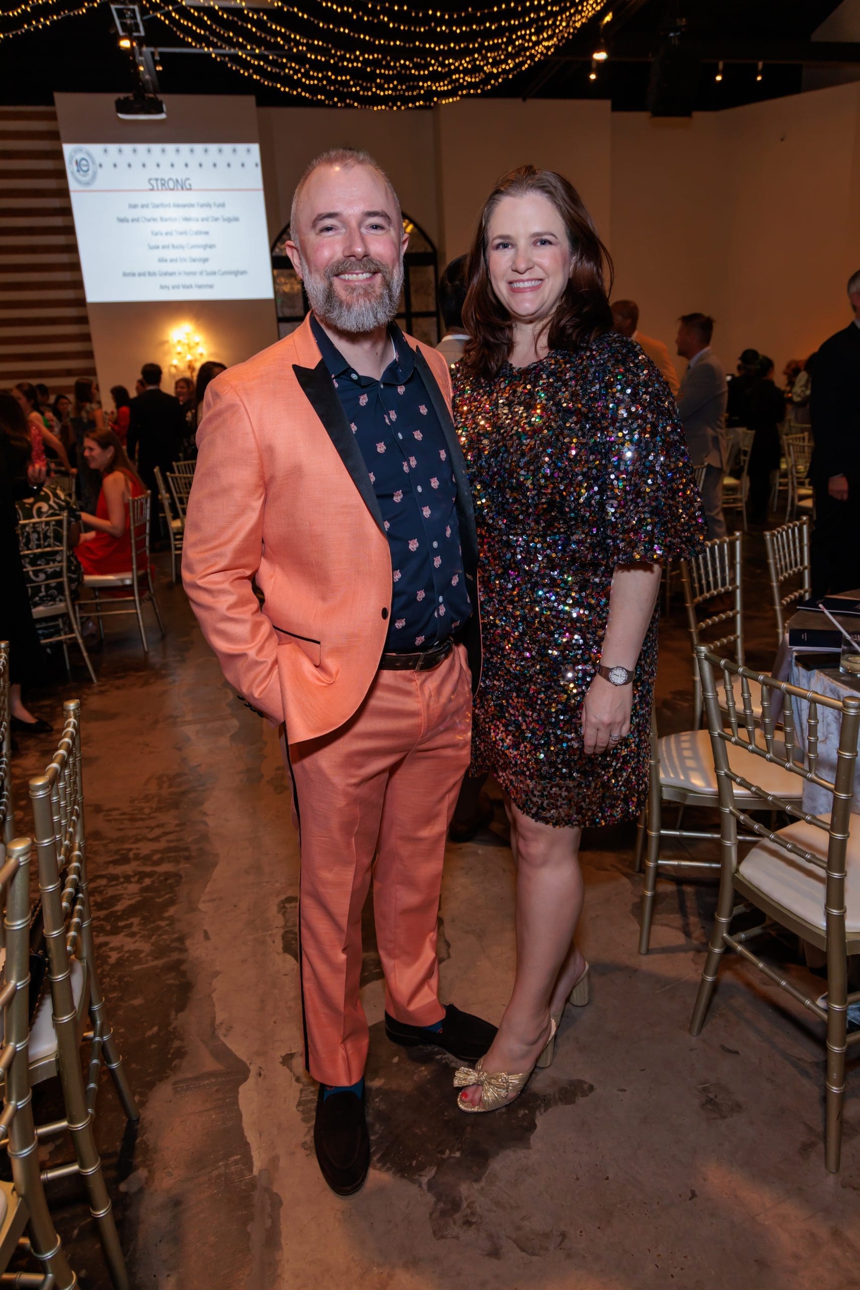 Steve Fowler & Kate Dearing Fowler at the Dress for Success Houston gala