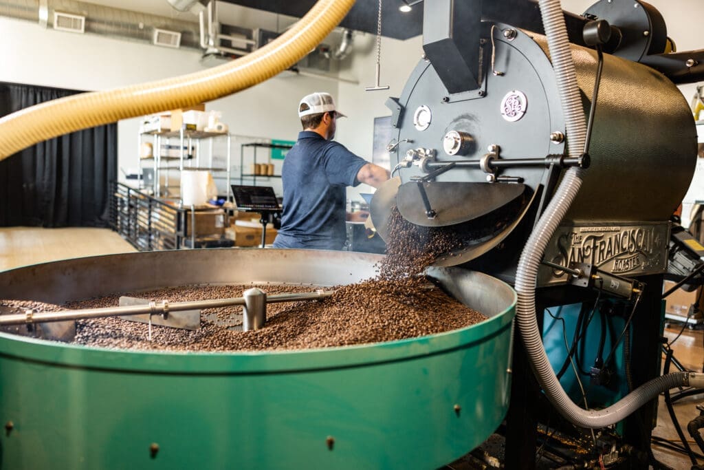 Roastery tours are available at White Rhino Coffee's Oak Cliff location. (Courtesy)