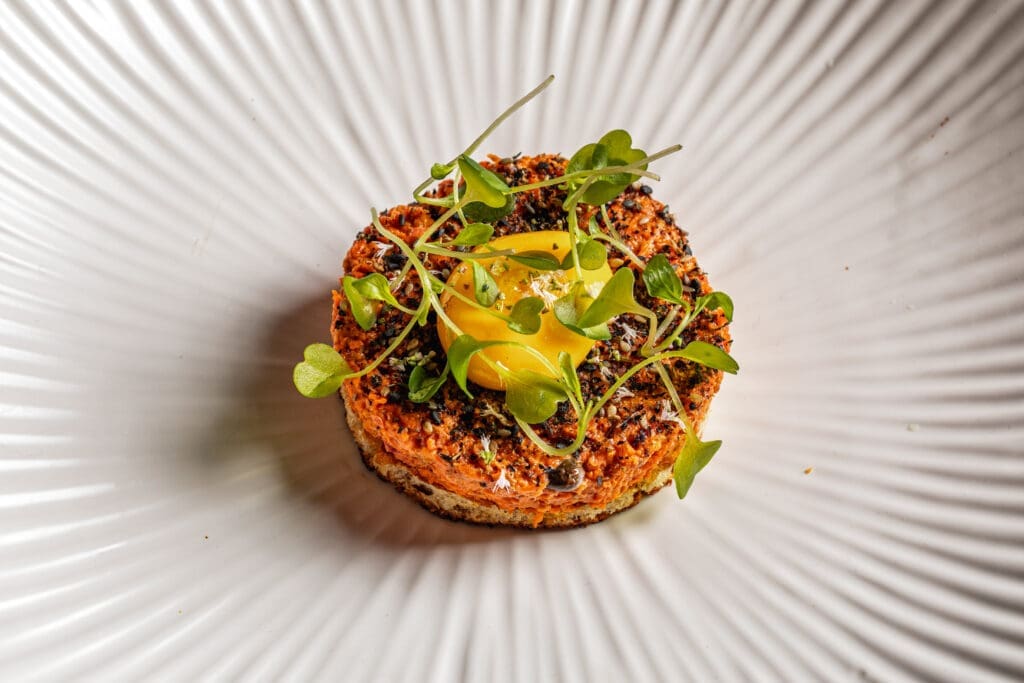 The Za'atartare is a must-try dish at Rye. (Photo by Samantha Marie)