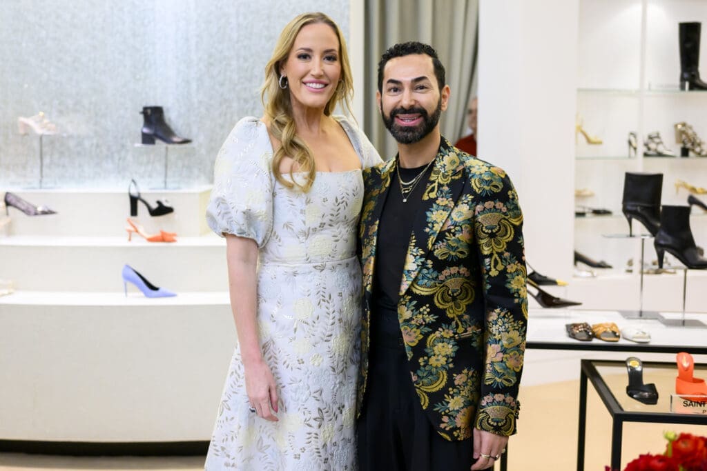Whitney Kuhn Lawson, Tootsies Creative Director Fady Armanious 