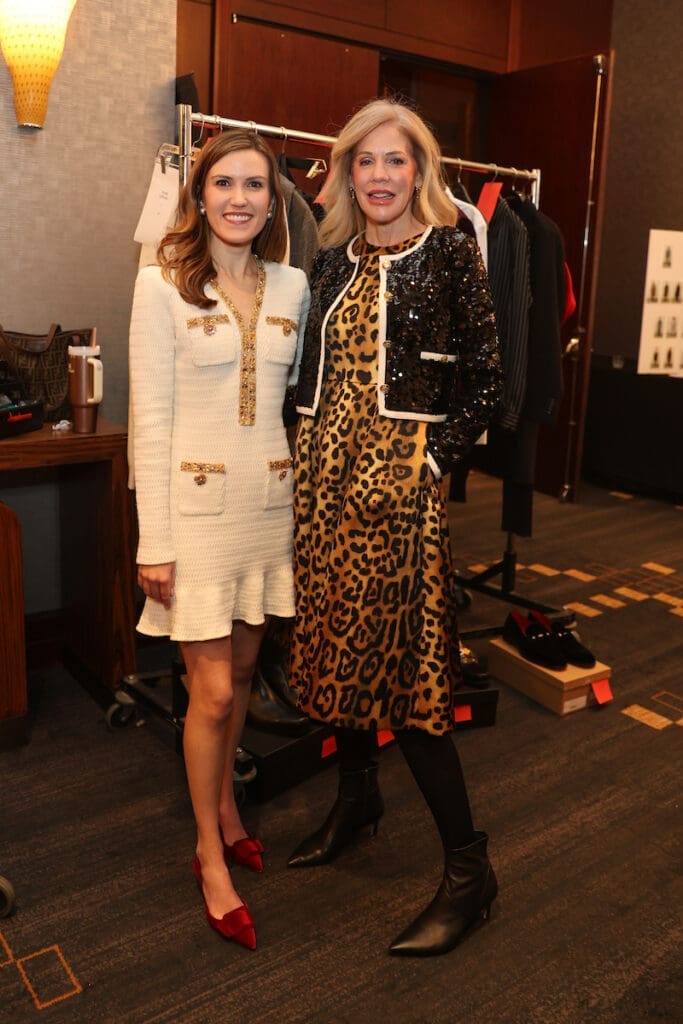 Heather Almond, Carrie Peters at the Angels of Hope Luncheon (Photo by Priscilla Dickson)