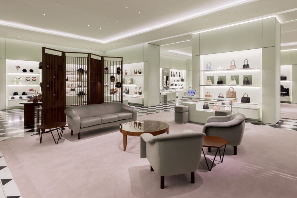 The new Prada boutique at NorthPark Center has been in the works for over a year.
