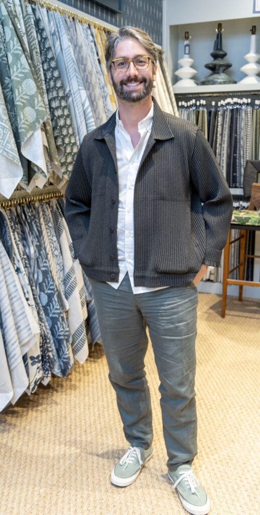 Andrew Uline at JAMES Showroom