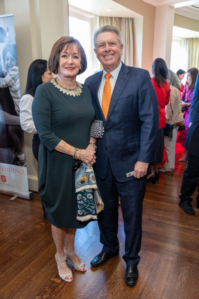 Cathy & Joe Cleary at the Salvation Army of Greater Houston 30th annual luncheon (Photo by Jenny Antill)