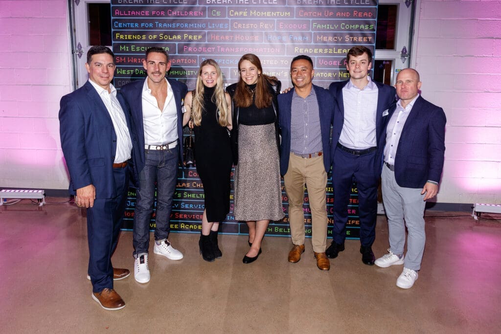 John Marino, Steve Kenul, Brianna Murphy, Caley Watnick, Ben Chiu, Spencer Rowley, Mike Collins (Photo by William Neal)