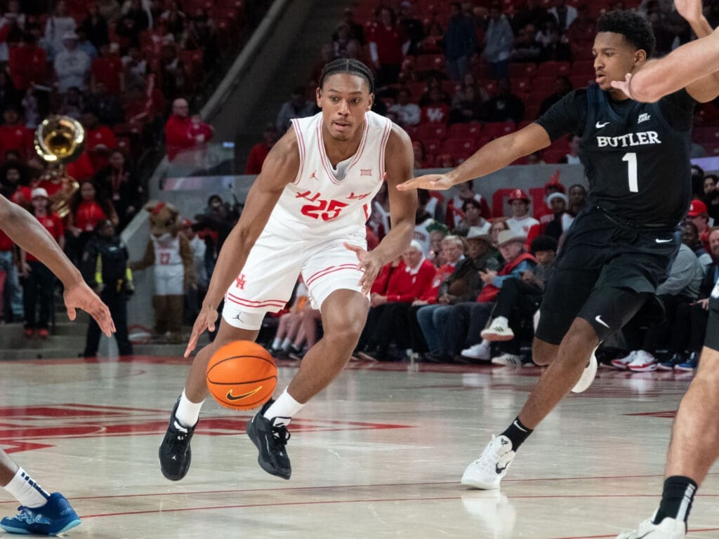 University of Houston guard Mercy Miller is pushing for more minutes. (Photo by F. Carter Smith)