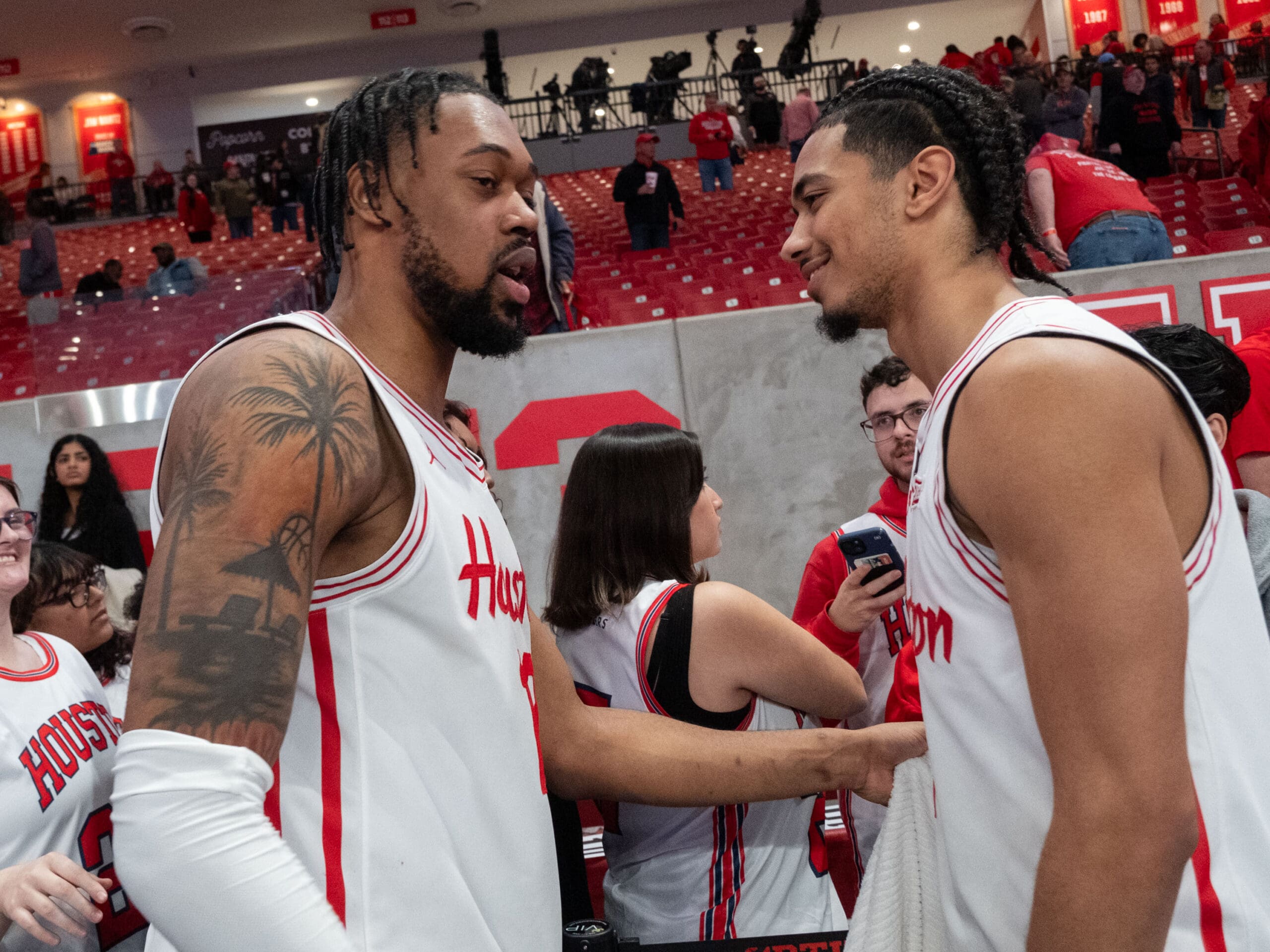The University of Houston Cougars beat the Butler Bulldogs 79-51 at the Fertitta Center