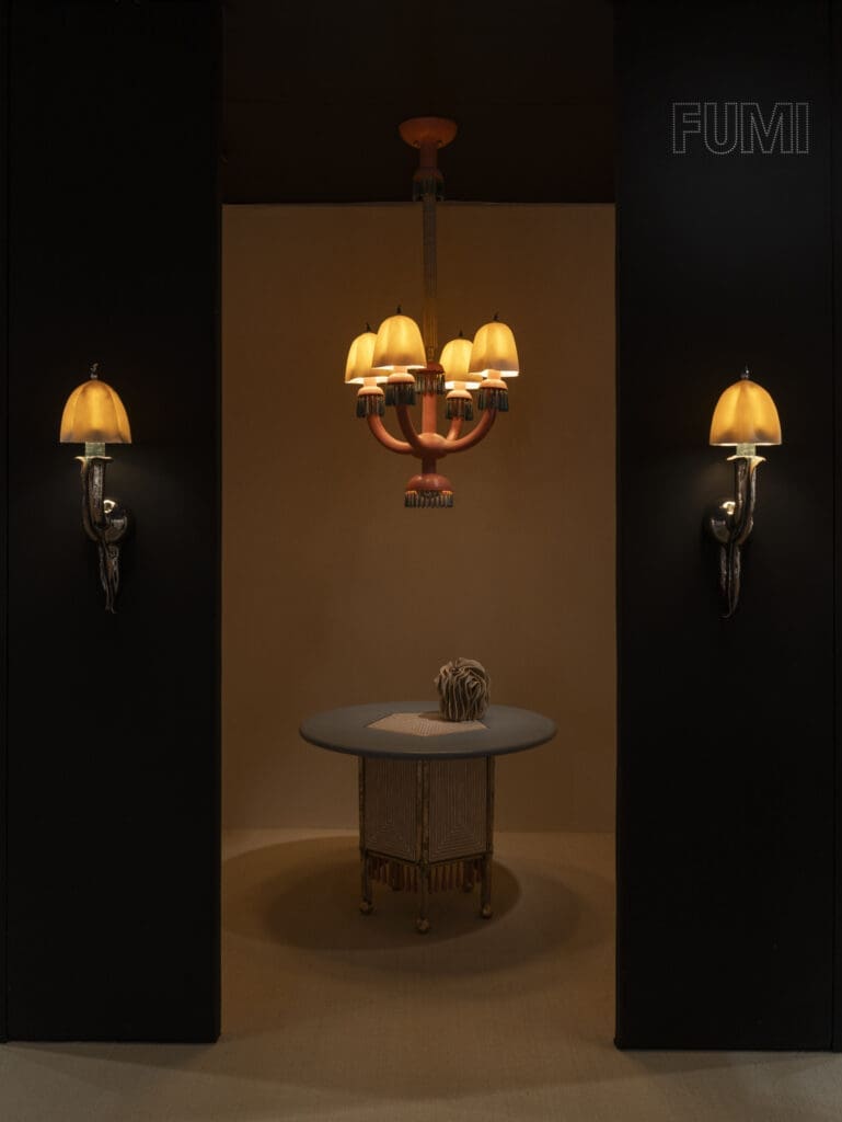 Gallery FUMI debuted "The Space Inside" by artist Jeremy Anderson at Salon Art + Design New York 2024. (Photo by Peter Baker)