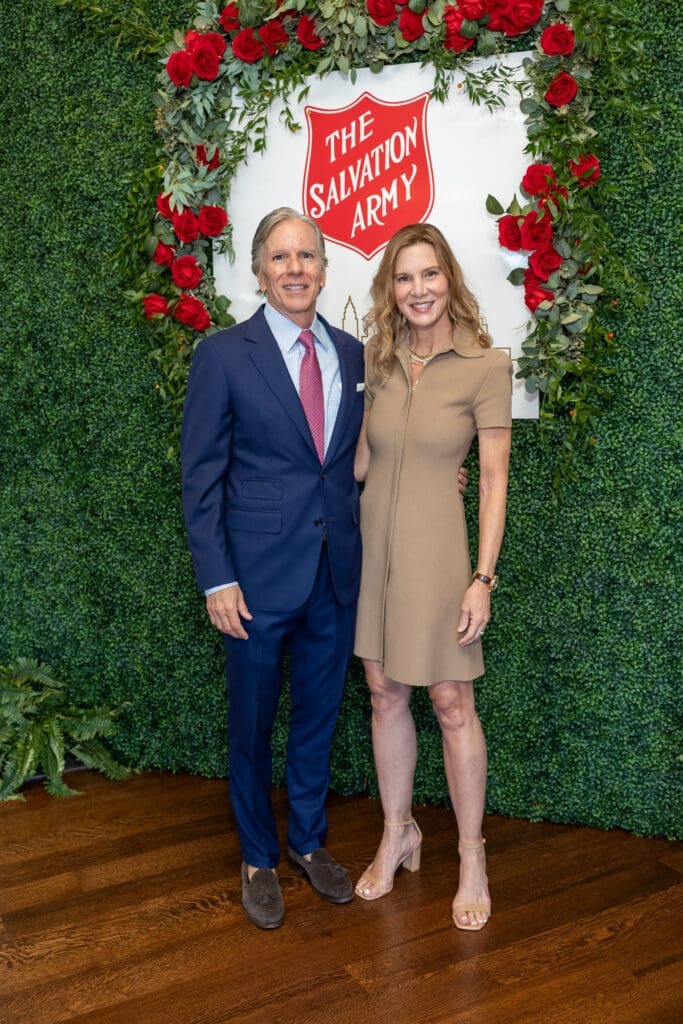 Bill Schneidau & Emily Clay at the Salvation Army of Greater Houston 30th annual luncheon (Photo by Jenny Antill)