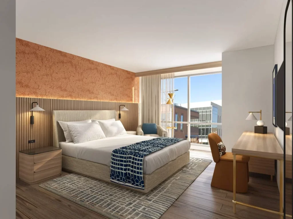 The Nobleman Hotel combines historic charm with modern luxury in Fort Worth’s vibrant Near Southside. (Courtesy) 