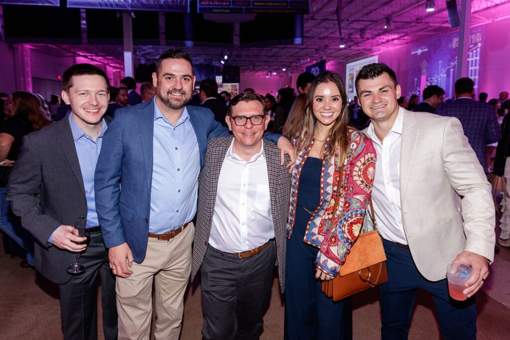 Kevin Survance, Dylan Reid, Carl Seiler, Katie Chang, and
Chad Weaver (Photo by William Neal)