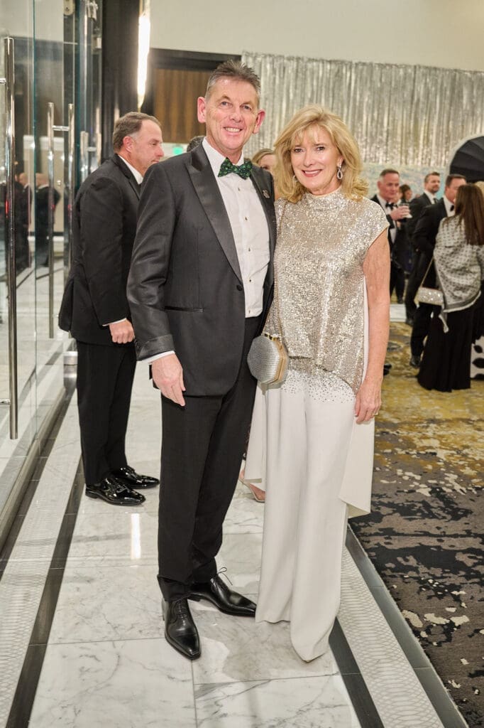 Liam & Gill Mallon at the Spindletop Community Impact Partners 50th annual Holiday Ball (Photo by Fulton Davenport/PWL Studio)