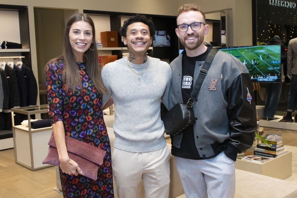 Melissa Ellis, Ricardo Mancia, Charlie White (Photo by Tamytha Cameron)