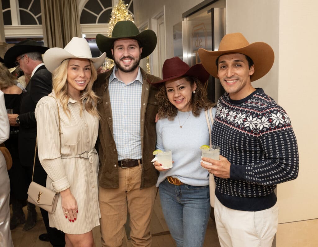 Inside deBoulle’s Dallas Holiday Party — Monogrammed Cowboy Hats, Emeralds, and Giorgio Bulgari