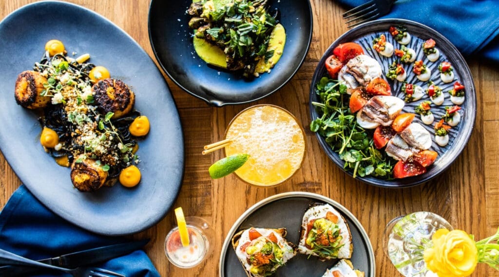 Plank Seafood Provisions blends nautical charm with responsibly sourced seafood and vibrant, flavorful dishes. (Courtesy)