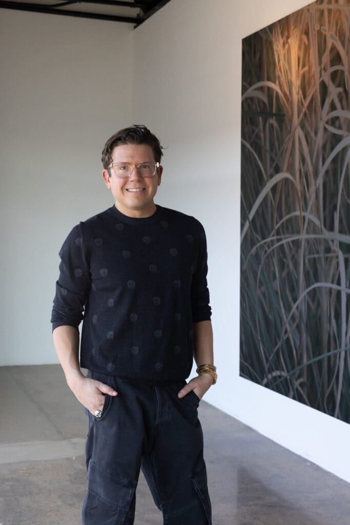 Tanner Ewing, Founder of TF Gallery (Photo by Will Von Bolton)