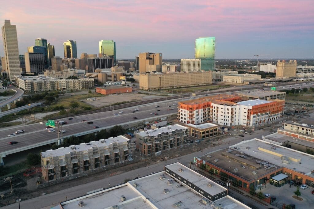 The Vickery is a new luxury mixed-use development in Fort Worth's Near Southside. (Courtesy)