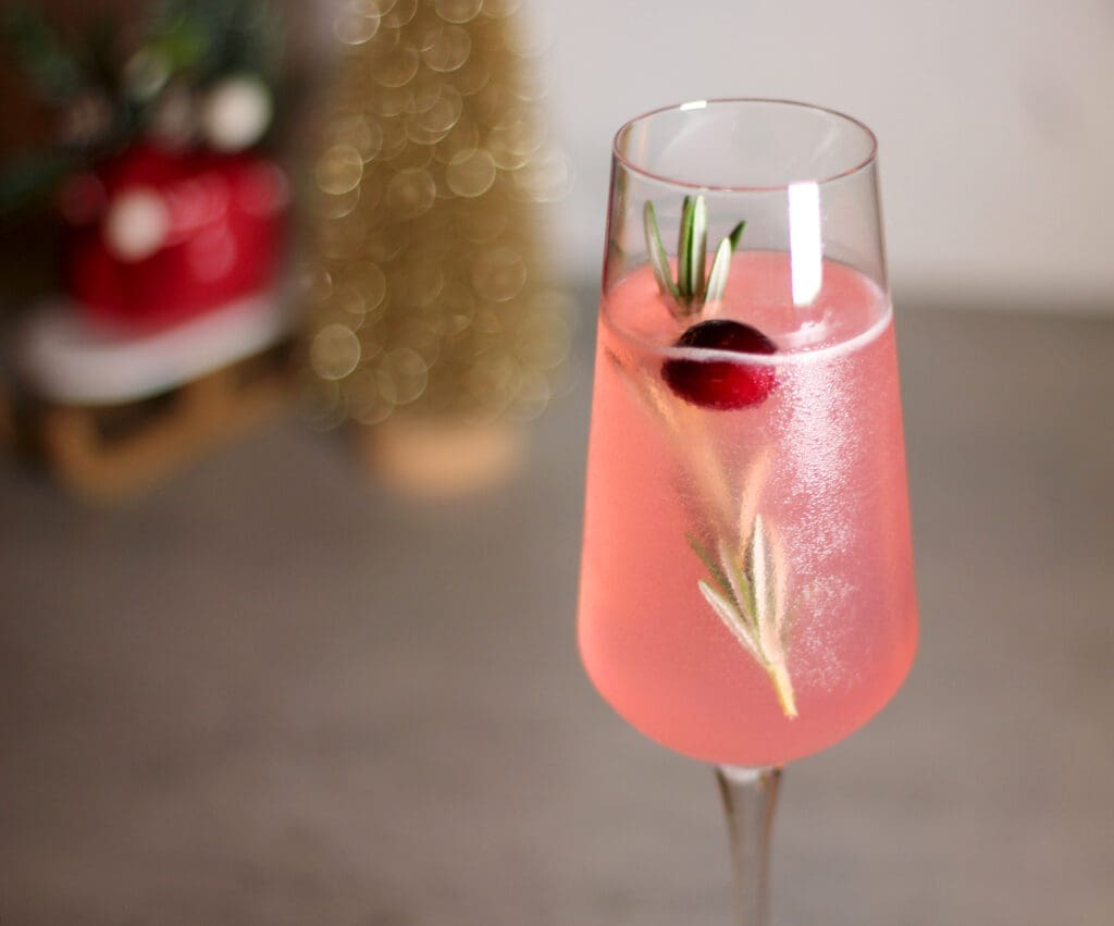 Indulge in Zanti's Cranberry Bliss holiday cocktail while giving back to YES to YOUTH charity with every order. (Photo courtesy Zanti)