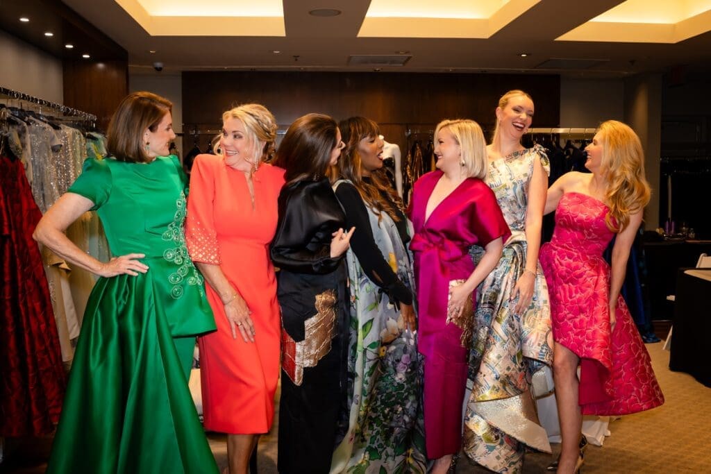 Dramatic Fashion Comes to Life In Houston’s Uptown Park — Elizabeth Anthony Showcases a Dallas Designer With Heart