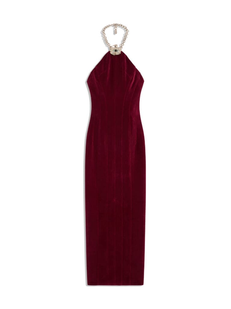 A gown from the evening capsule collection from Schiaparelli at Neiman Marcus. (Courtesy of Schiaparelli)
