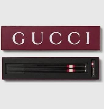 Gucci Chopsticks, $650. (Photo by Tony Solis)