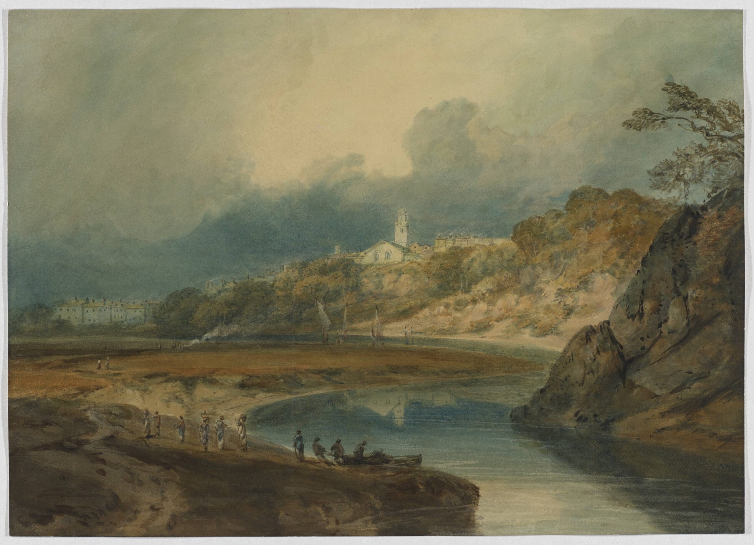 Picturing Nature Joseph Mallord William Turner, Bridgnorth on the River Severn (Shrosphire), 1798