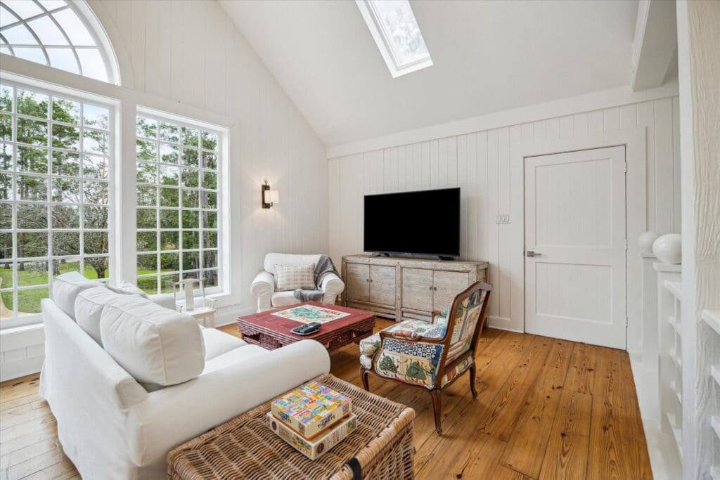 A second view of the game room at 8899 Sandringham in Houston's Bayou Woods subdivision (Photo by TK Images/Compass)