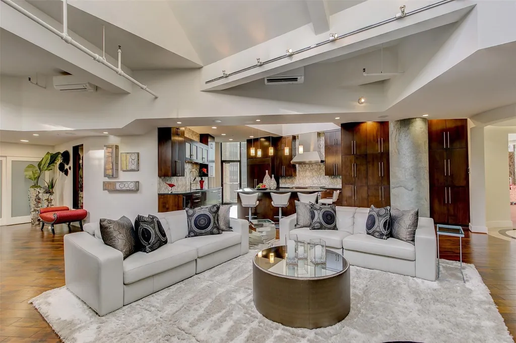 This penthouse at the Neil P. Residence offers over 4,100 square feet of luxurious living space.(Courtesy)
