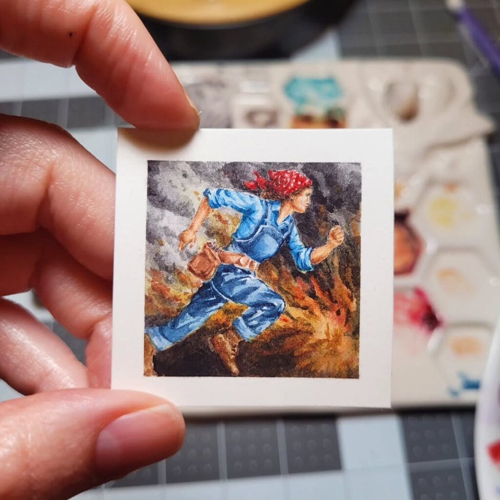 Small Art Gets a Big Platform In The Woodlands — The Tiny Creations Of Katie Steck Highlight Strong Women