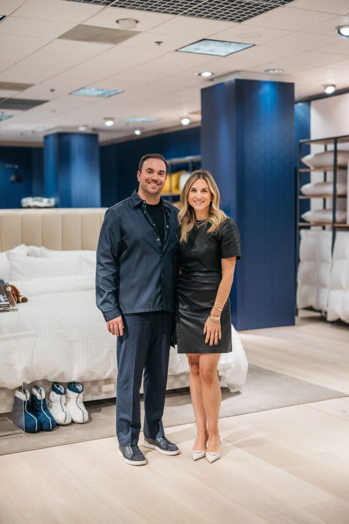 Bradley Belen and Jodi Kahn (Photo by Chase Hall)