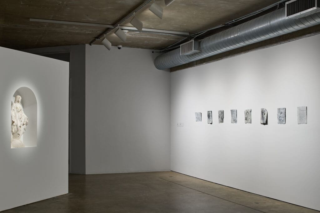 Vincent Valdez: Just a Dream..." on view at Contemporary Arts Museum Houston, 2024. (Photo by Peter Molick, courtesy Contemporary Arts Museum Houston)