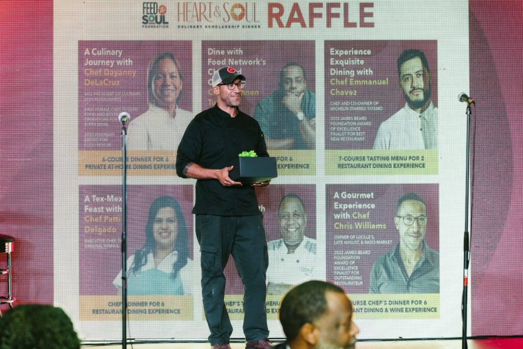 Chef Chris Williams at 
(Photo by Rebekah Flores)